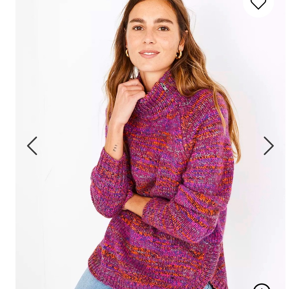 SOLD OUT XL MADEWELL Zip Turtleneck Sweater